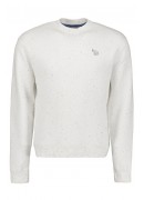 WHITE DOTTED SWEAT SHIRT